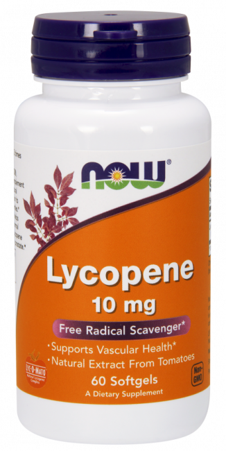 Lycopene 10 mg-NOW® Foods-Aminopörssi