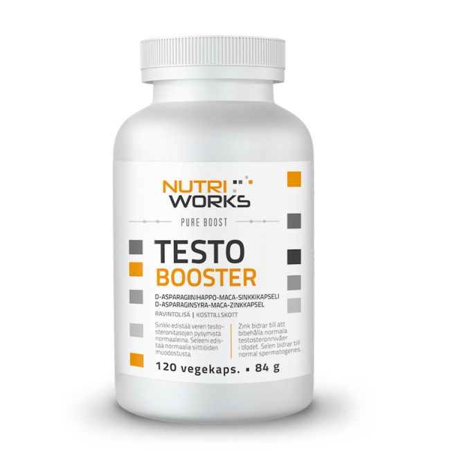 Testo Booster, vegekapseli-Nutri Works-Aminopörssi