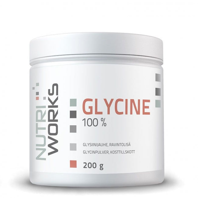 Glycine 100%-Nutri Works-Aminopörssi