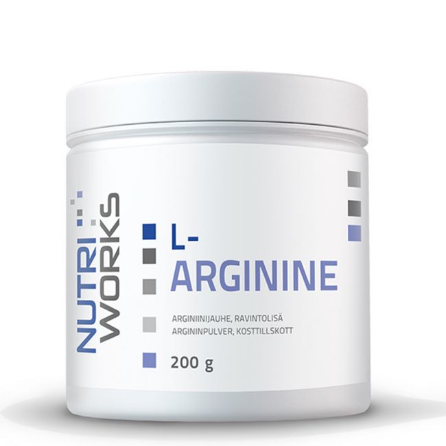 L-Arginine-Nutri Works-Aminopörssi