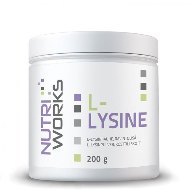 L-Lysine-Nutri Works-Aminopörssi