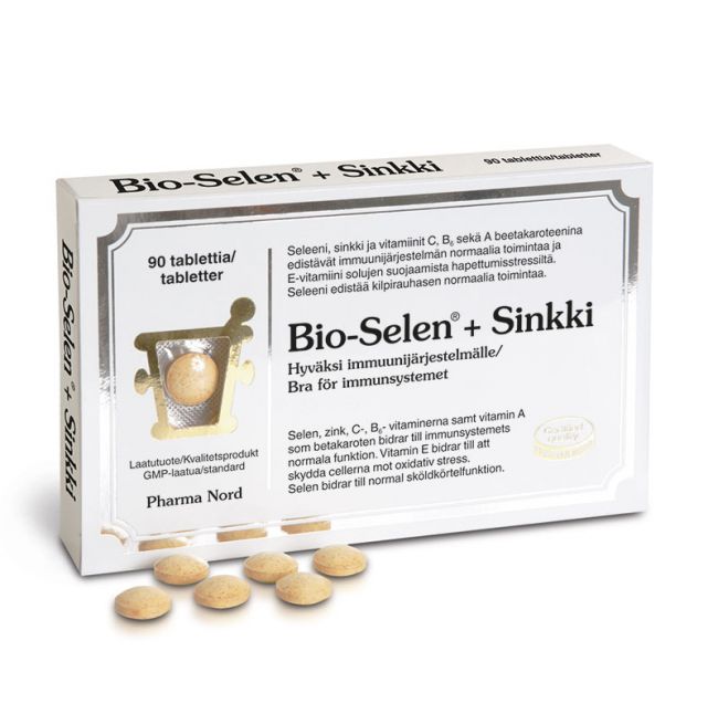 Bio-Selen®+Sinkki, 90 tabl.-Pharma Nord-Aminopörssi
