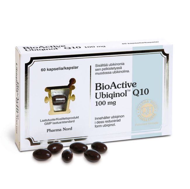BioActive Q10 Ubiqinol® 100 mg-Pharma Nord-Aminopörssi