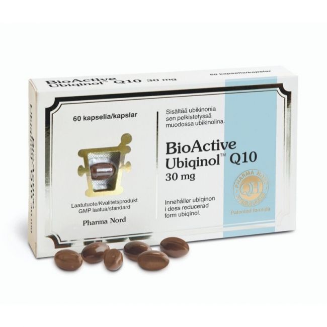 BioActive Ubiqinol® 30 mg QH-Pharma Nord-Aminopörssi