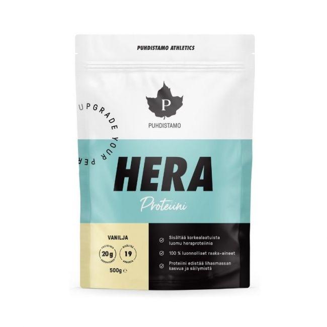 Heraproteiini, 500 g-Heraproteiini-Puhdistamo-Vanilja-Aminopörssi