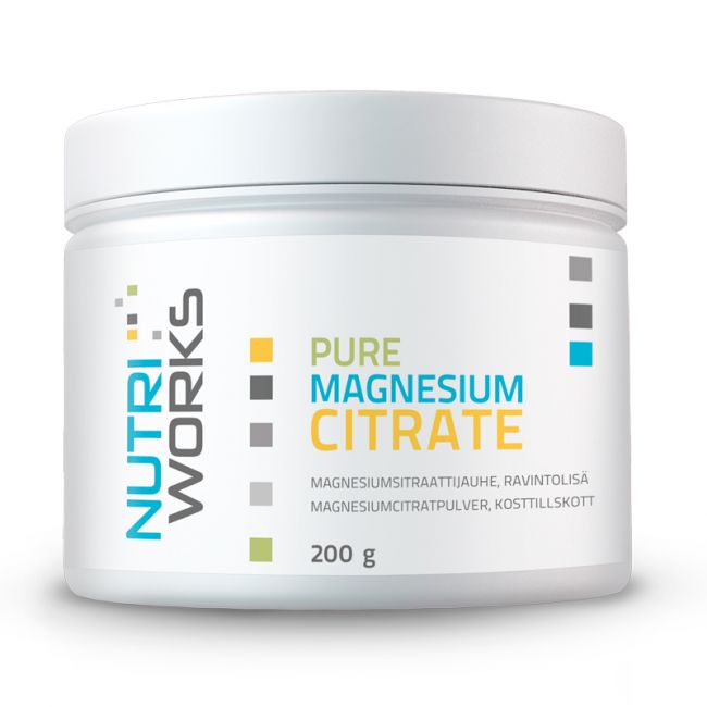 Pure Magnesium Citrate-Nutri Works-Aminopörssi