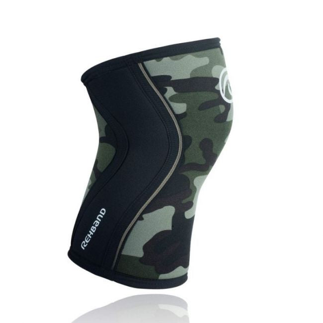 Rx Knee Sleeve 5mm Camo-Rehband-S-Aminopörssi