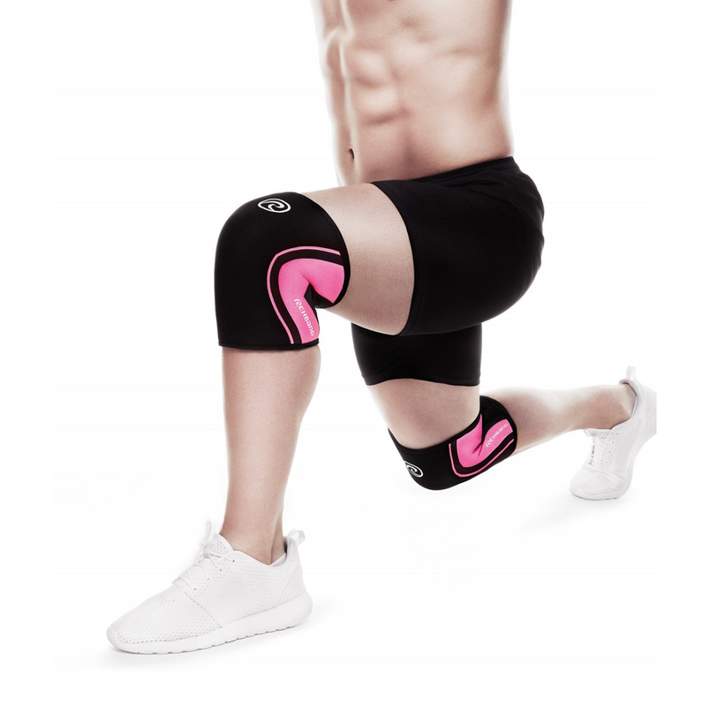 RX Knee Sleeve 5 mm Black/Pink-Polvituki-Rehband-XS-Aminopörssi