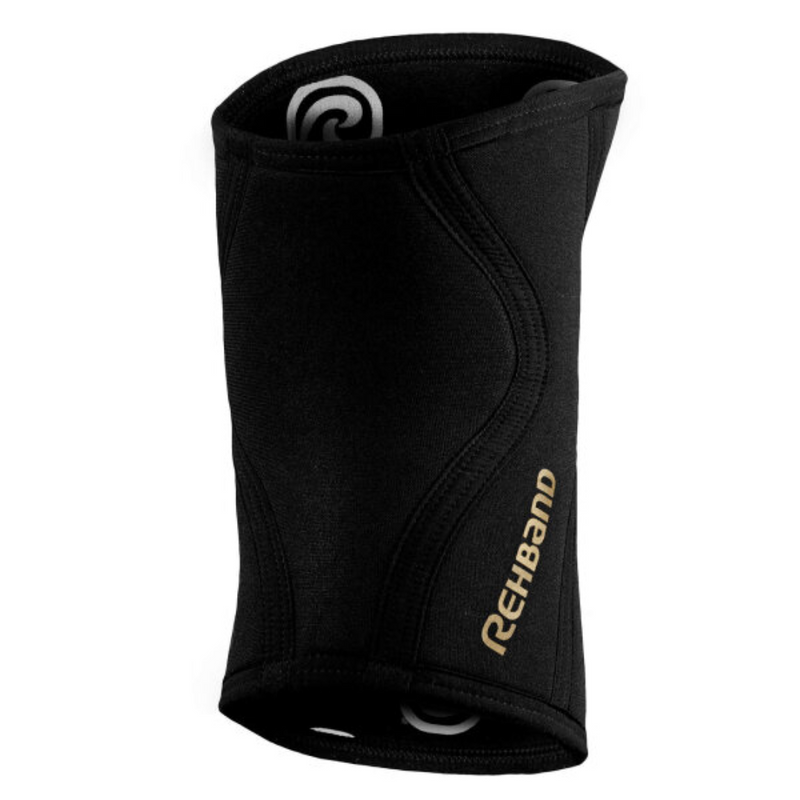 RX Knee Sleeve 5 mm Gold/ Black-Polvituki-Rehband-S-Aminopörssi