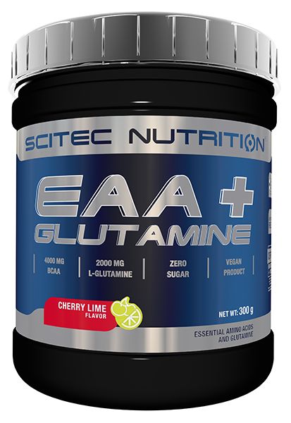 EAA + Glutamine-Scitec Nutrition®-Kirsikka-Lime-Aminopörssi
