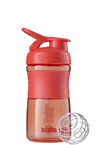 SportMixer™ shakeri 590 ml Coral-Shakeri-BlenderBottle-Coral-Aminopörssi