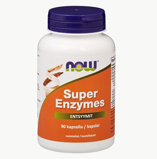 Super Enzymes-NOW® Foods-Aminopörssi