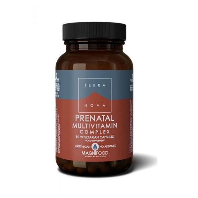 Prenatal Multivitamin Complex 50 kaps.-Terranova-Aminopörssi