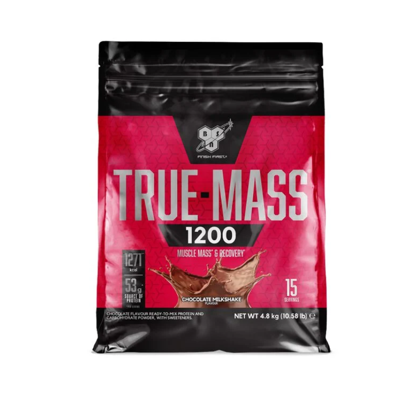 True Mass, 4.8 kg-Massanlisäys-BSN-Chocolate Milkshake-Aminopörssi