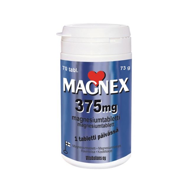 Magnex 375 mg, 70 tabl.-Vitabalans-Aminopörssi