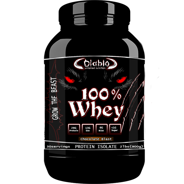 100% Whey-Diablo Untamed Nutrition-Aminopörssi